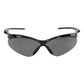 Spearfish Smoke Anti-Fog Lens Shiny Black Frame Safety Glasses