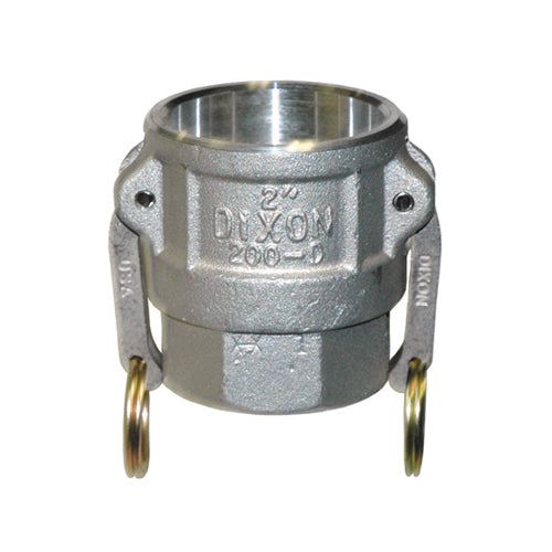 2 Inch Female Coupler x Fnpt A380 Permanent Mold Aluminum Brass Handle Type D Global Coupler
