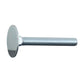 3/8-16 x 3 Inch Coarse Zinc Plated Grade 2 Flat Head Elevator Bolt