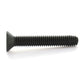 5/16-18 x 4 Inch Coarse Black Phosphate & Oil Alloy Steel 6-Lobe Flat Head Floor Board Thread Cutting Screw