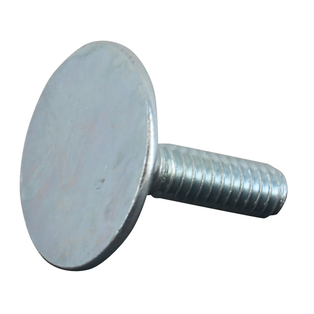 3/8-16 x 1-1/2 Inch Coarse Zinc Plated Grade 2 Flat Head Elevator Bolt