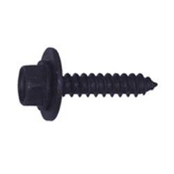 M4.2 x 1.41 x 20 mm Black Indented Hex Head Self Tapping Screw