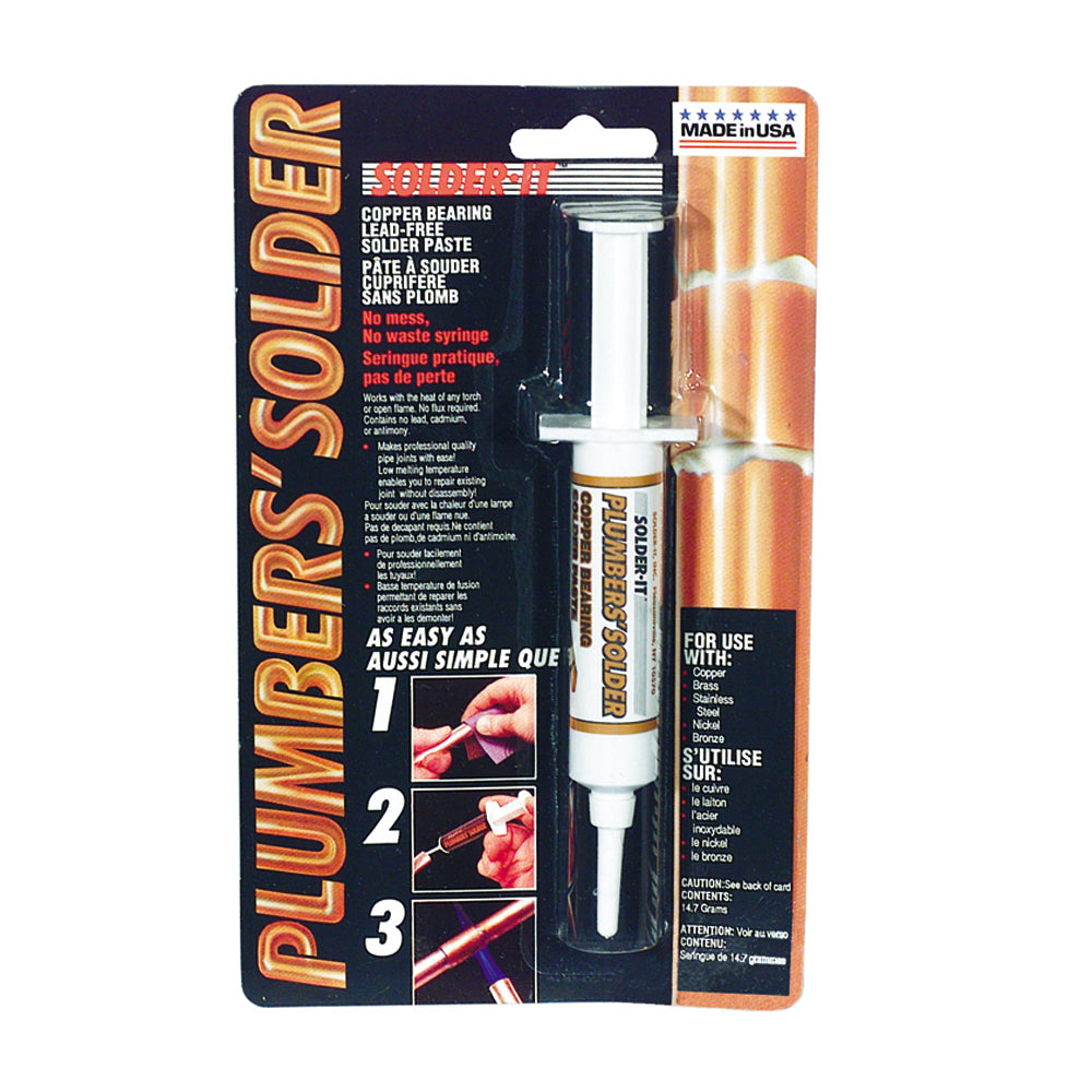 Copper Solder Paste Syringe - Clearance