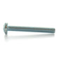 #10-32 x 1-1/4 Inch Fine Zinc Plated Steel #2 Phillips Drive Pan Head Machine Screw