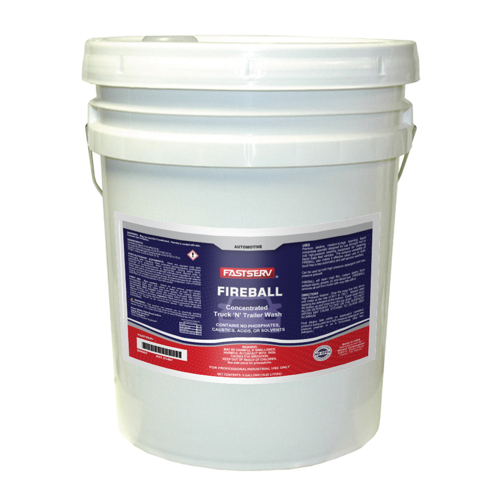 ISI-Poly Fireball Truck and Trailer Wash - 5 Gallon