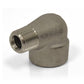3/4" Schedule 80 316 Stainless Steel Heavy Duty 90 Degree Street Elbow