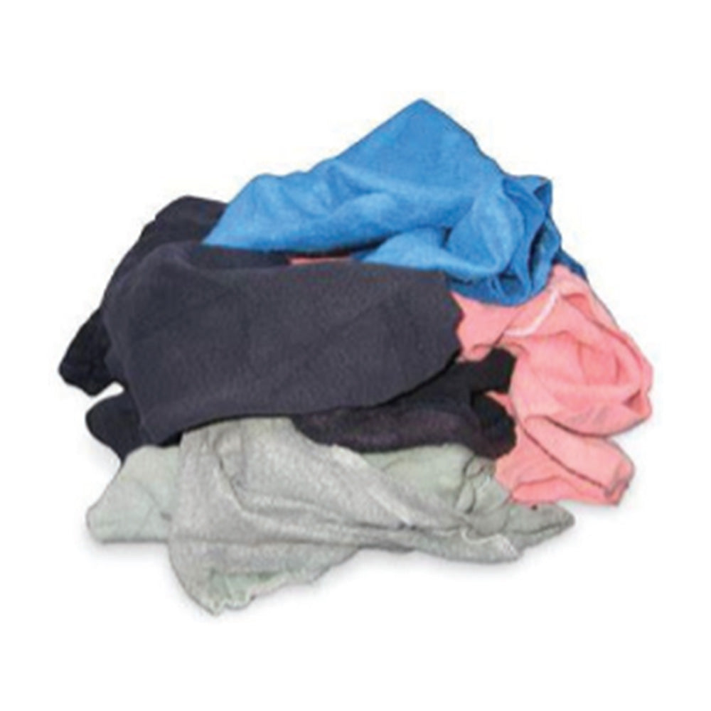 10 Lb Box Colored Fleece Knit Rag