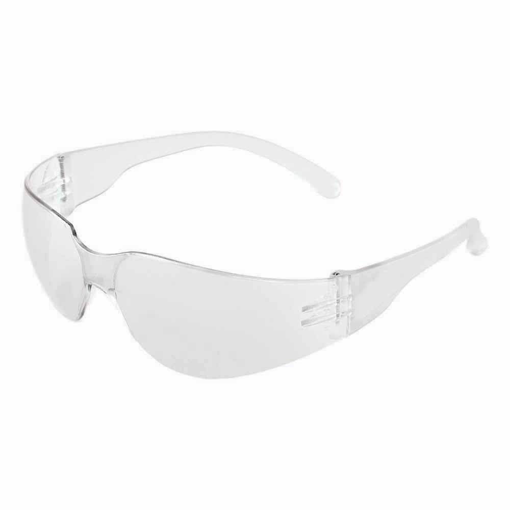 Torrent Clear Lens, Frosted Clear Frame Safety Glasses