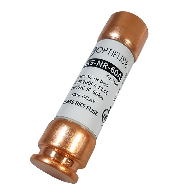 60 Amp Dln-R Type 250 Vac Dual Element Time Delay Industrial Fuse