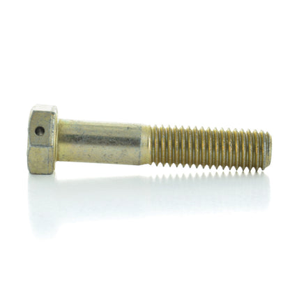 5/8-11X3 Grade 8 Hex Cap Screw Zinc Yellow Hole Through Head - Clearance