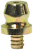 1/8 Inch Zinc Yellow Steel Straight Standard Shank Heritage Hydraulic Grease Fitting