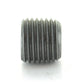 1/8" Schedule 40 Male NPT Black Malleable Iron Hex Head Pipe Plug