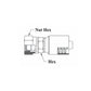 3/8 inch Hose x  M16X1.5  Din Light Female Swivel