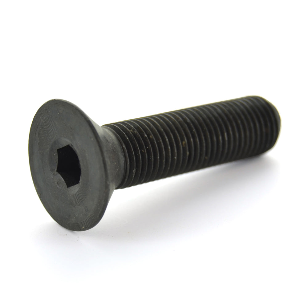 1/4-28 x 3/4 Inch Fine Black Oxide Medium Carbon Steel Flat Head Socket Cap Screw