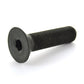 #10-32 x 3/8 Inch Fine Black Oxide Medium Carbon Steel Flat Head Socket Cap Screw
