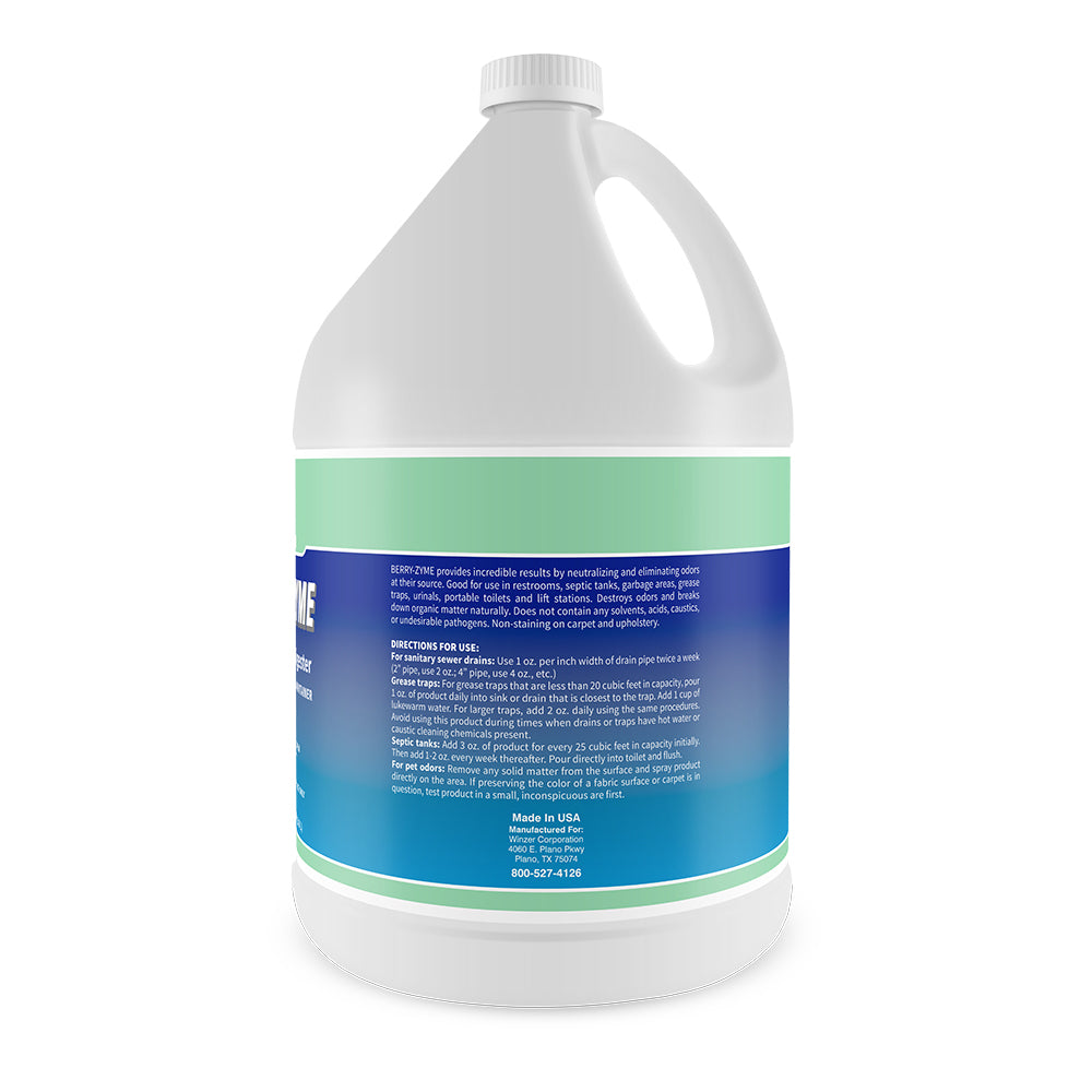 FastServ  Island-Zyme Liquid Bacteria Deodorizer & Drain Maintainer - 1 Gallon Bottle