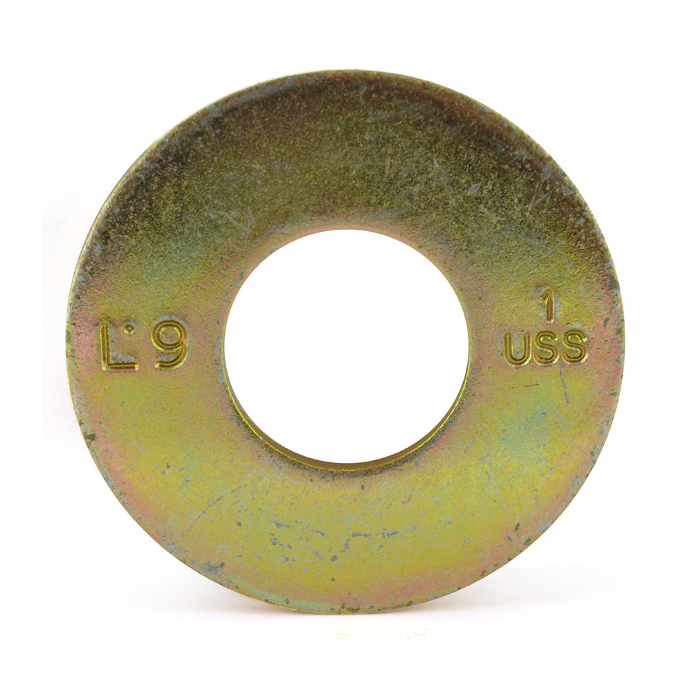 7/16 Inch Yellow Zinc Grade L9 Uss Tension Flat Washer