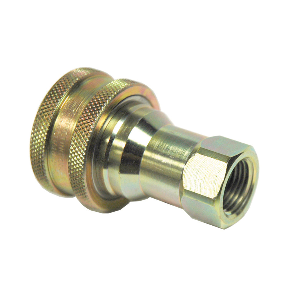 1/2 Inch Series H Iso 'B' Interchange Hydraulic Service Coupler Steel