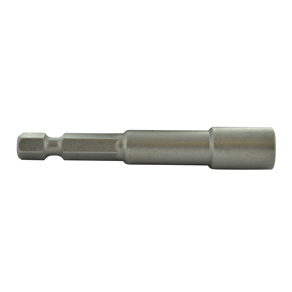 3/8 Inch Drive 1/4 Inch Shank 6 Inch Length Gunmetal Gray Steel Magnetic Nut Setter