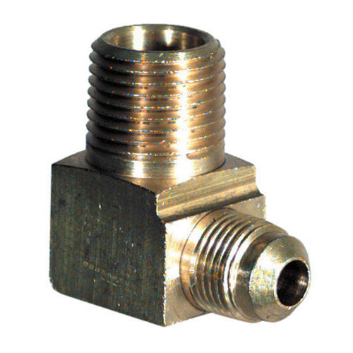 3/4 Inch x 3/4 Inch Brass SAE 45 Degree Flare Tube Male Elbow