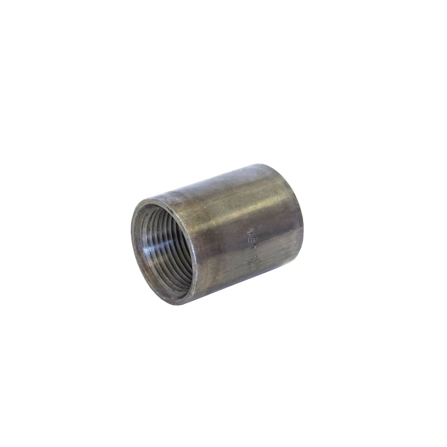 2-1/2" Schedule 40 Female NPT Black Welded Malleable Iron Pipe Coupling USA