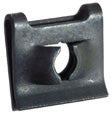 #8 Black Foldover U-Type Nut