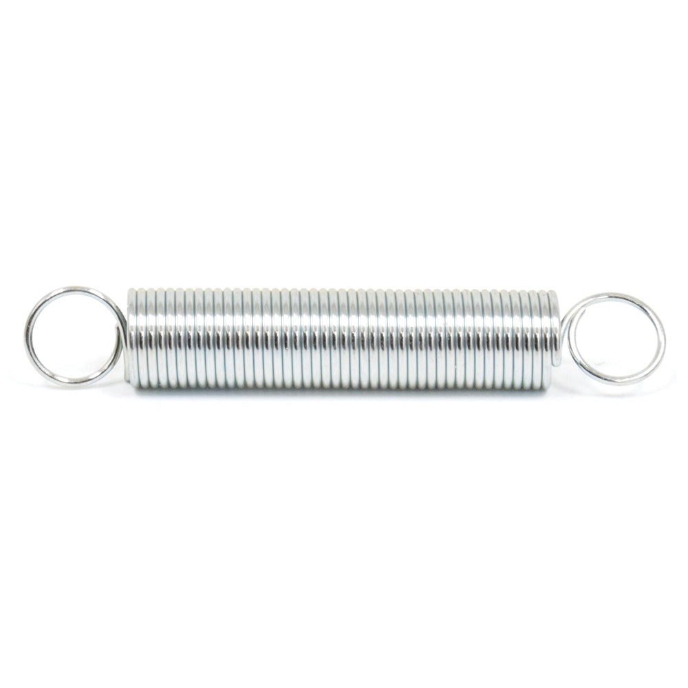0.028 Inch x 5/16 Inch x 1 Inch Zinc Plated Mbhd Short Extension Spring