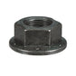 3/4-16 Fine Black Phosphate and Oil Grade 8 Top Prevailing Torque Hex Flange Lock Nut.