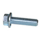 M10 x 1.25 x 16 mm Fine Zinc Plated Class 10.9 JIS Indented Hex Head Flange Bolt