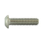 #10-32 x 1/2 Inch Stainless Steel Hex Pin Button Head Tamper Resistant Machine Screw