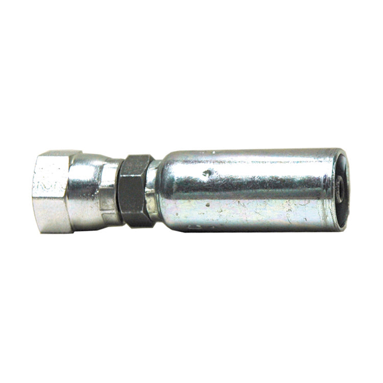 Female DIN24 Straight Swivel Light 1/4 Inch Hose X 10mm Pipe