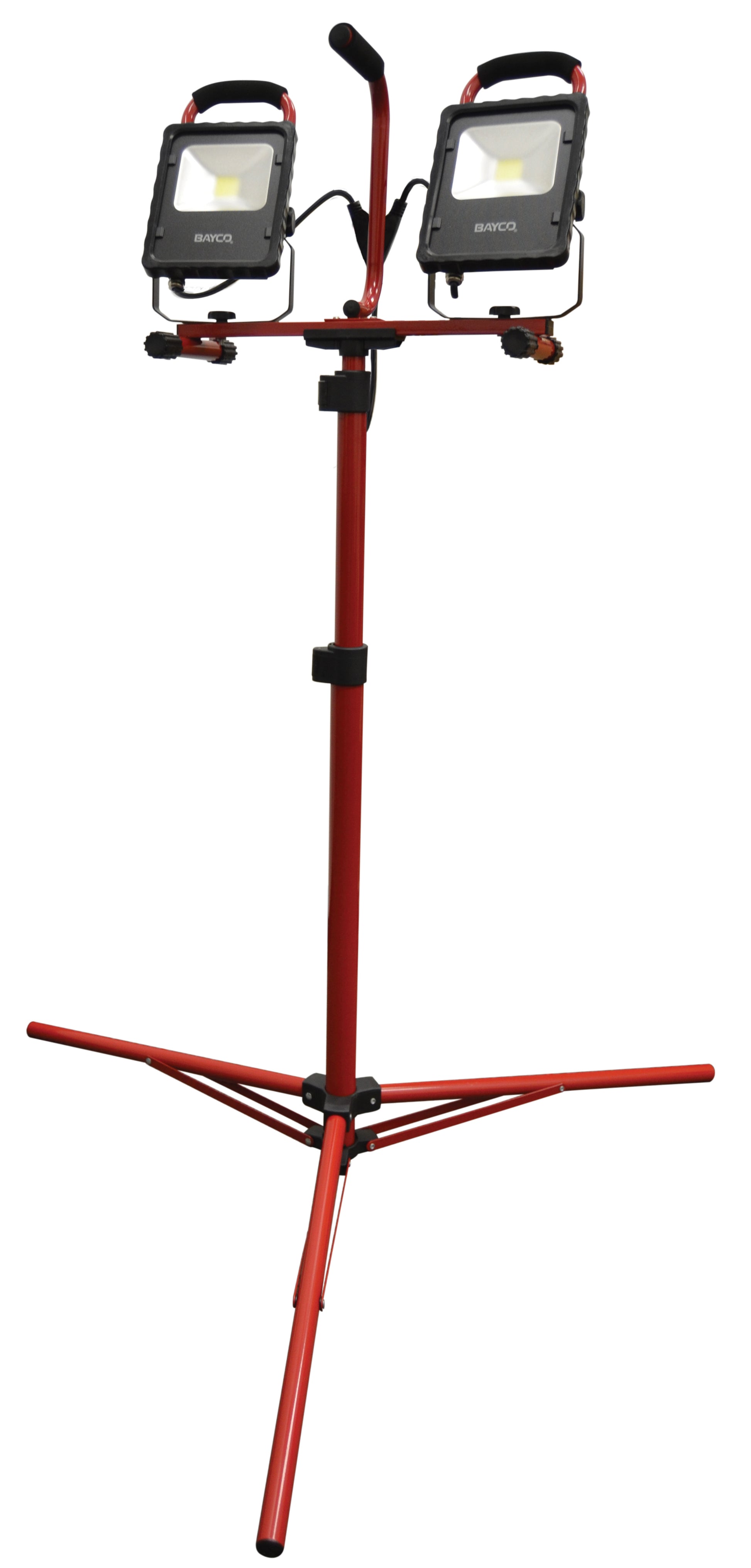 4400 Lumen Convertible Dual Fixture Work Light With Tripod Stand