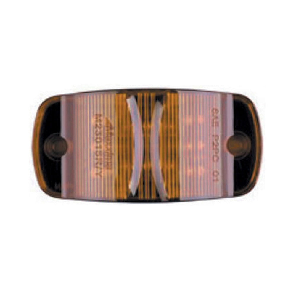 4 Inch x 2 Inch Bullseye Combination Led Clearance Marker Amber