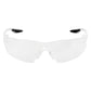 Discus Clear Anti-Fog Lens, Frosted Clear Frame Safety Glasses