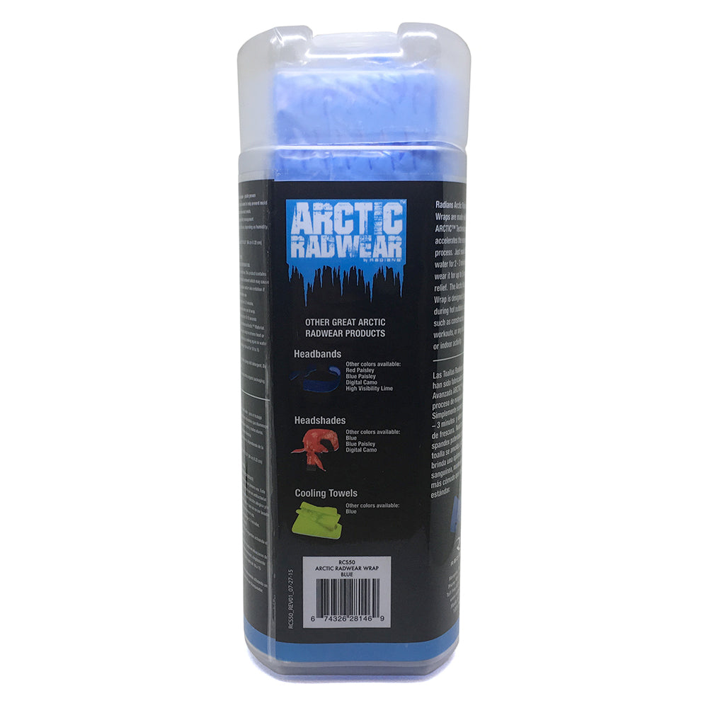 Radians Arctic RADWEAR Cooling Wrap - Blue