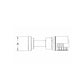 1-1/4 Inch x 1-1/2 Inch Code 61 Split flange Straight