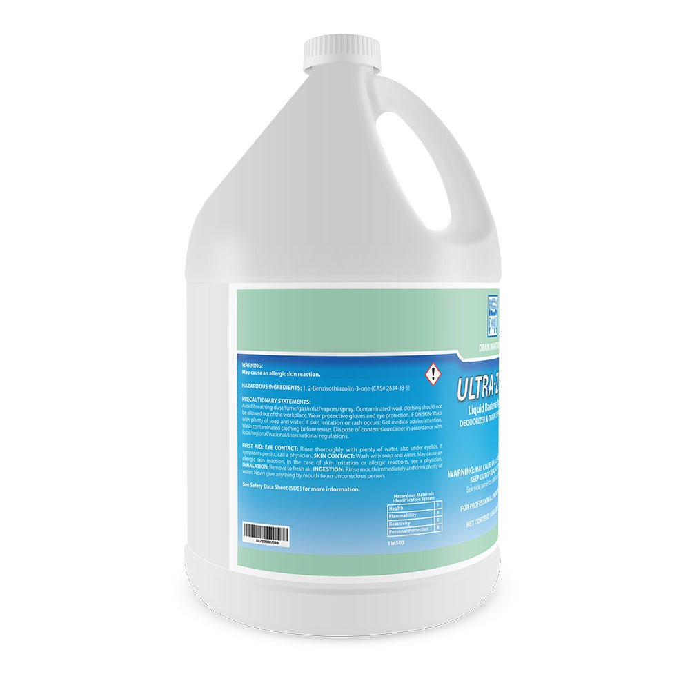 Fastserv Ultra-Zyme Liquid Bacteria Deodorizer & Drain Maintainer - 1 Gal