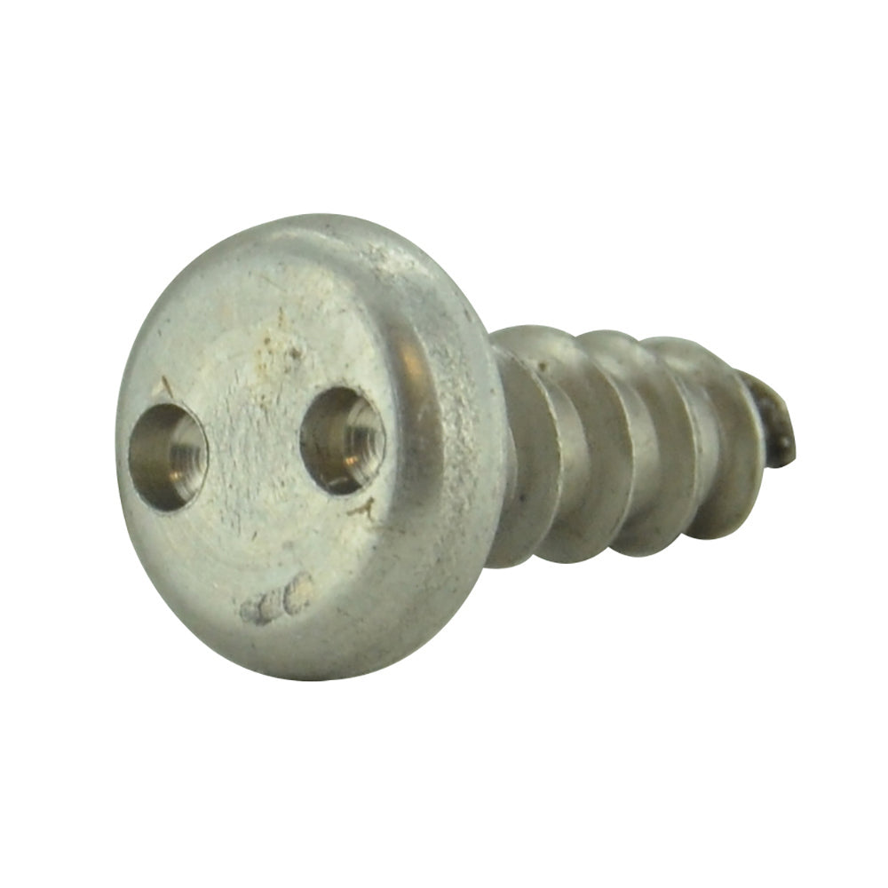 #10 x 1/2 Inch Stainless Steel Spanner Pan Head Tamper Resistant Sheet Metal Screw