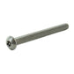 #6-32 x 1-1/2 Inch Stainless Steel Torx Pin Button Head Tamper Resistant Machine Screw
