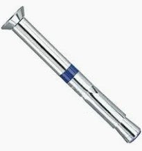 5/8 Inch x 5-1/2 Inch Zinc Plated Carbon Steel Sleeve-All Sleeve Anchor Power-Bolt - 15 Per Box
