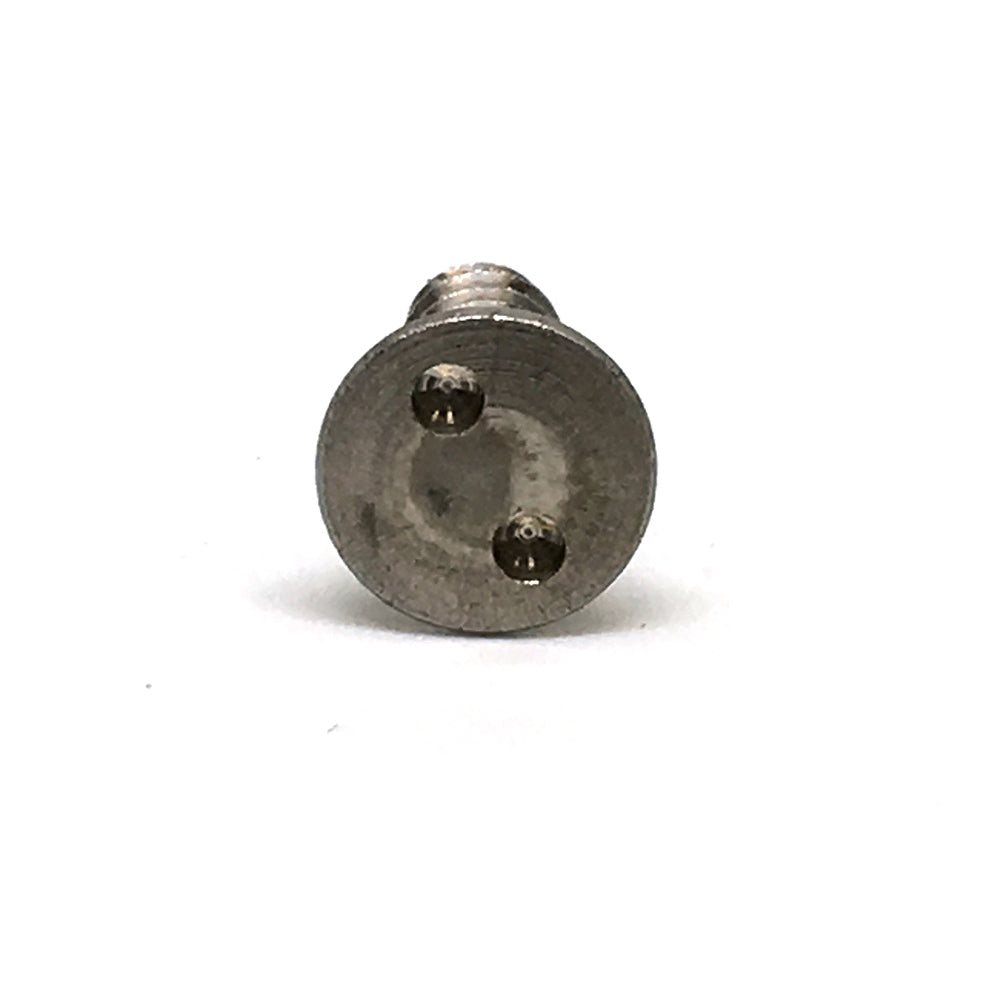 #10 x 1-1/2 Inch Stainless Steel Spanner Flat Head Tamper Resistant Sheet Metal Screw