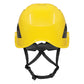 BullHead Safety Climbing Style Protective Helmet/Hard Hat Type 2 Yellow