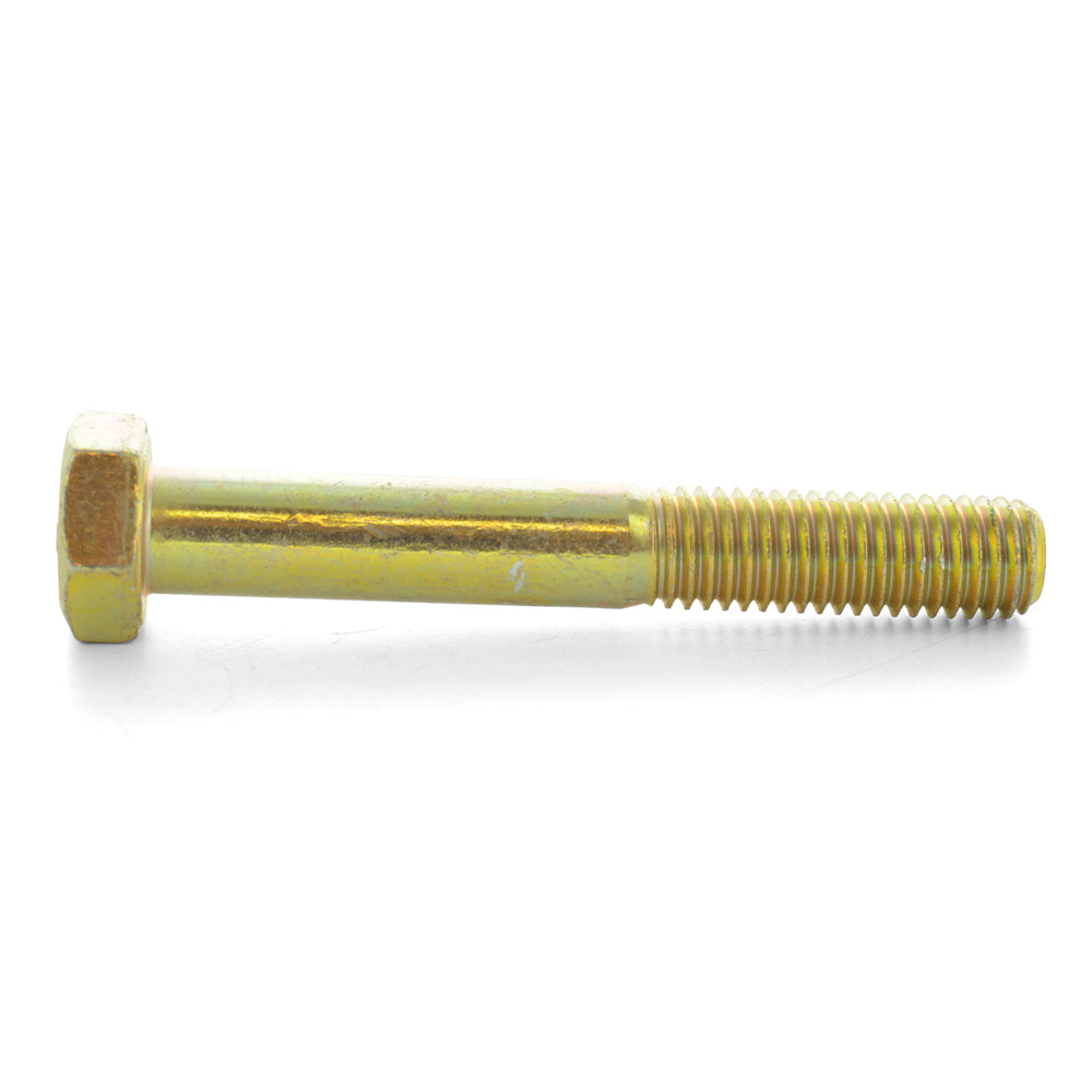 M12 x 1.75 x 40 mm Coarse Class 10.9 Yellow Zinc Steel Hex Head Cap Screw Usa