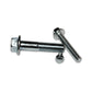 M12 x 1.25 x 55 mm Fine Zinc Plated Class 10.9 JIS Indented Hex Head Flange Bolt