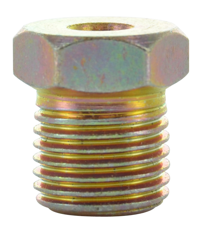 3/16 Inch x 1/2-20 Thread Inverted Flare Steel Brake Line Tube Nut