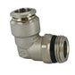 M12 Tube x 1/2 Inch Pipe Male Swivel Elbow - Universal Thread