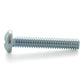 1/4-20 x 3-1/2 Inch Coarse Zinc Plated Steel #3 Phillips Drive Pan Head Machine Screw