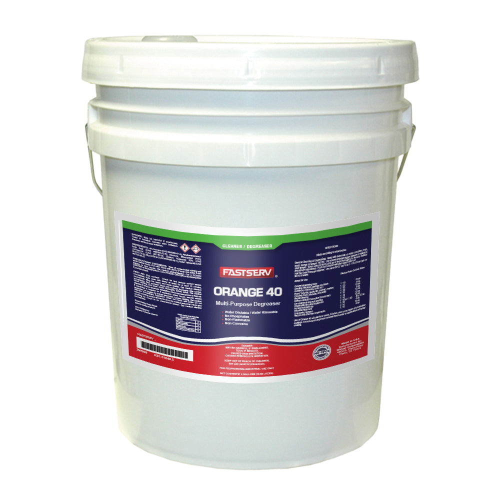 ISI-Poly Orange 40 Multi-Purpose Degreaser - 5 Gallons