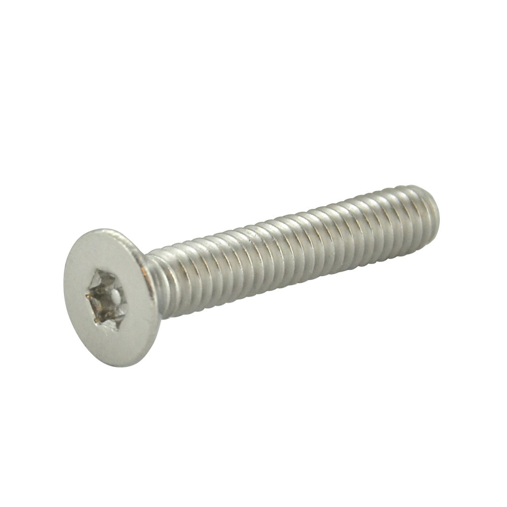 #8-32 x 1-1/4 Inch Stainless Steel Torx Pin Flat Head Resistant Machine Screw