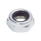 NYLON INSERT LOCK NUT  STEEL  ZINC PLATED